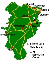 Locations of Events in Kildare