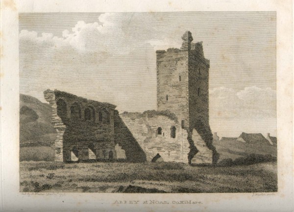 ABBEY AND MOUNT AT, NOAS, KILDARE