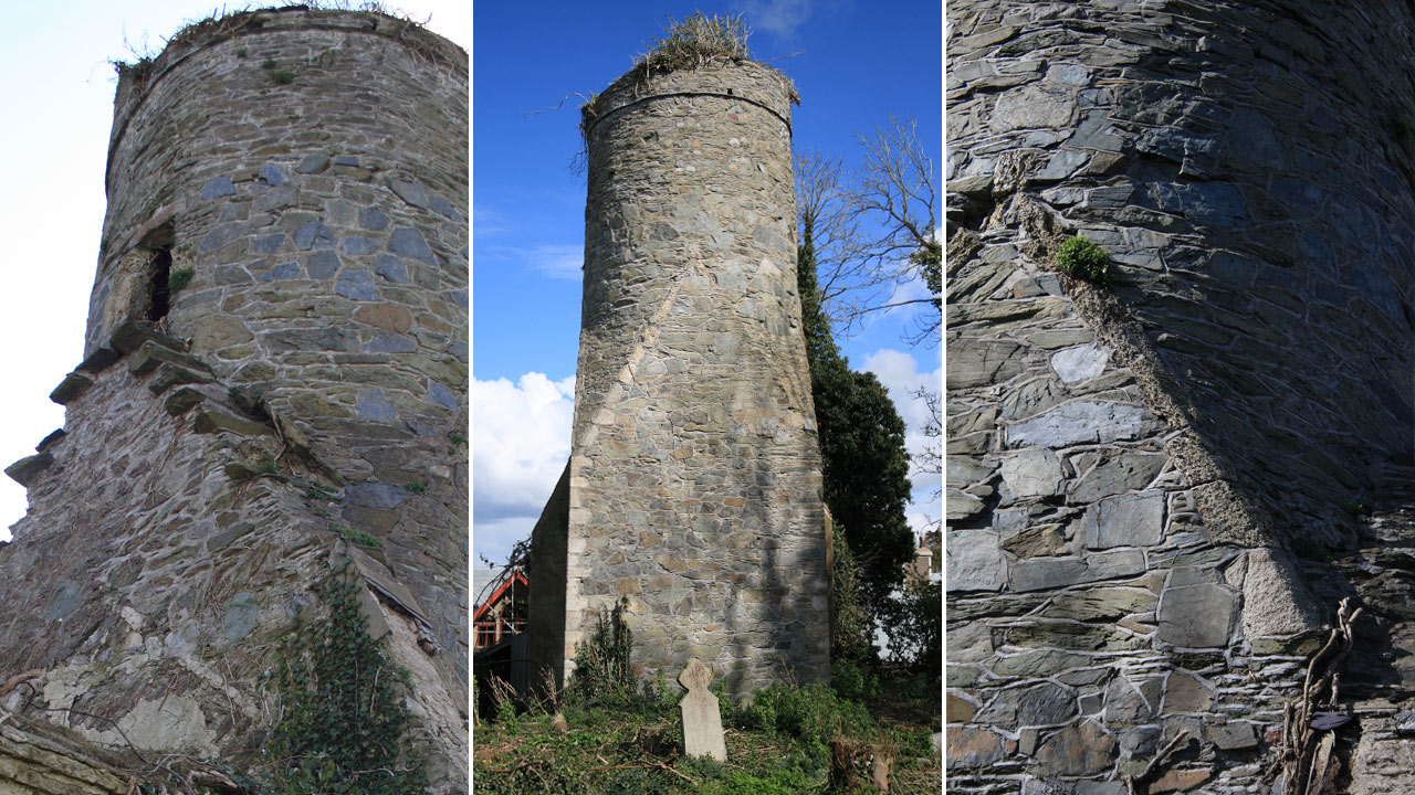 Photos of the tower at Kilashee in 2009
