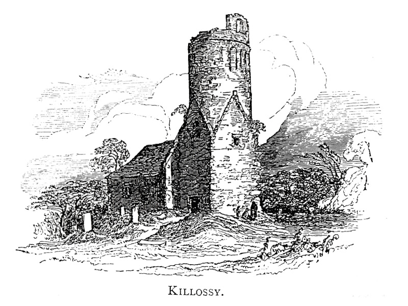 A view of Kilashee by George Petrie in mid nineteenth century