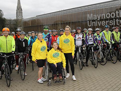 Maynooth Students Cycle for National Rehabilitation Hospital